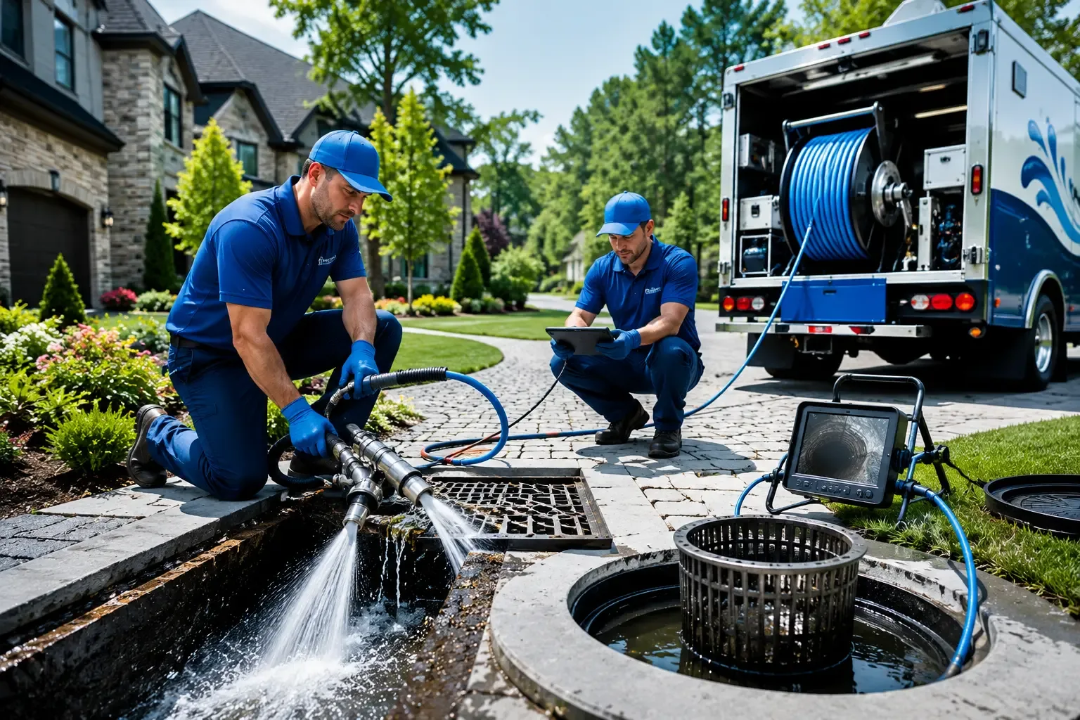 Local outdoor drain cleaning professionals in Mills River, NC